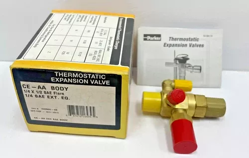 1-4-x-1-2-thermostatic-expansion-valve-ce-aa-body-040500-03 1/4″ X 1/2″ THERMOSTATIC EXPANSION VALVE(CE-AA BODY 040500-03)