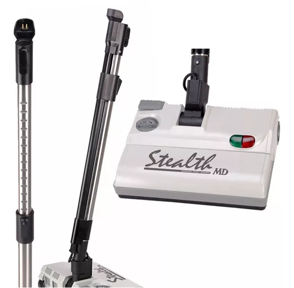 12in Stealth Vacuum Head, Integrated Wand