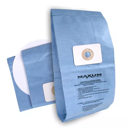 3-Pack Maxum Central Vacuum Paper Bags