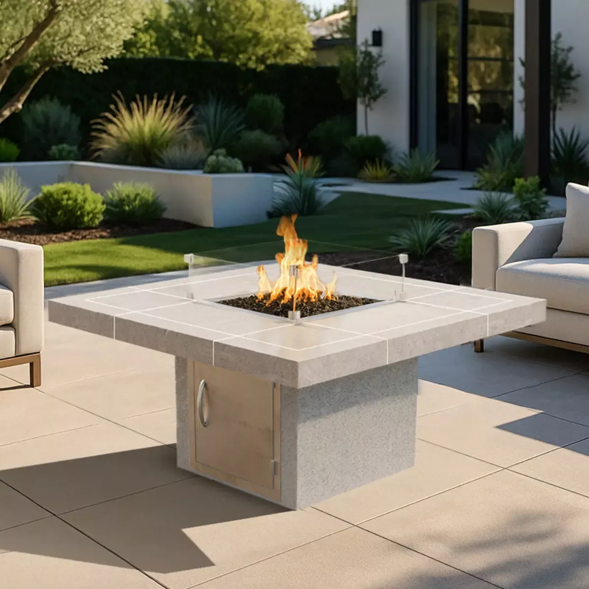 cal-flame-sedona-fire-pit Cal Flame "Sedona" Fire Pit