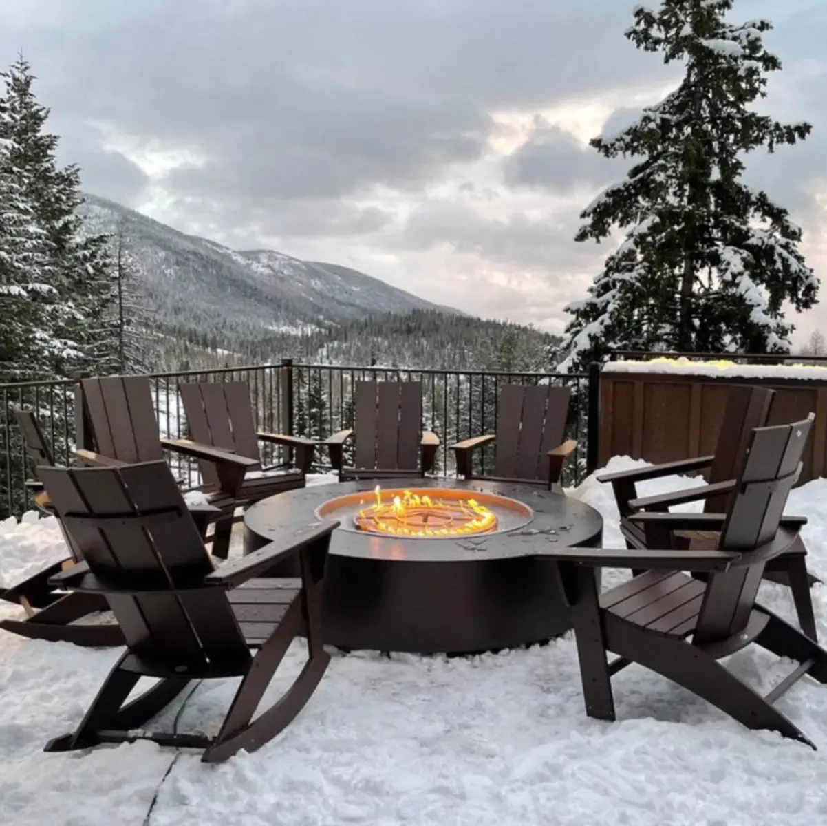 unity-powder-coated-fire-pit-outdoor-plus "Unity" Powder Coated Fire Pit - The Outdoor Plus