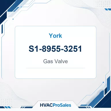 york-s1-8955-3251-gas-valve York S1-8955-3251 Gas Valve